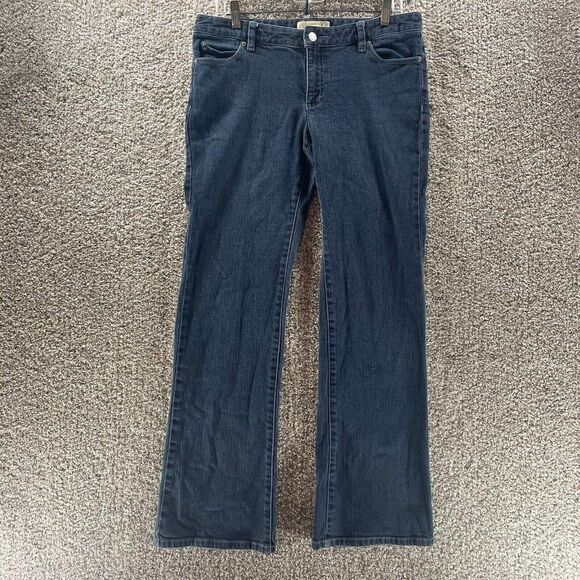 Michael Kors Denim - Michael Kors Jeans Womens 10 Blue Denim Pants Bootcut Preppy Pockets‎ Cotton